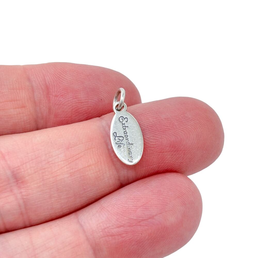 Vintage Sterling Silver 925 Extraordinary Life Charm